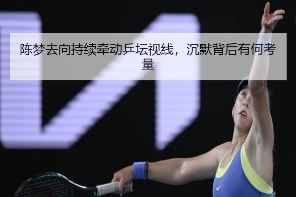 陈梦去向持续牵动乒坛视线，沉默背后有何考量